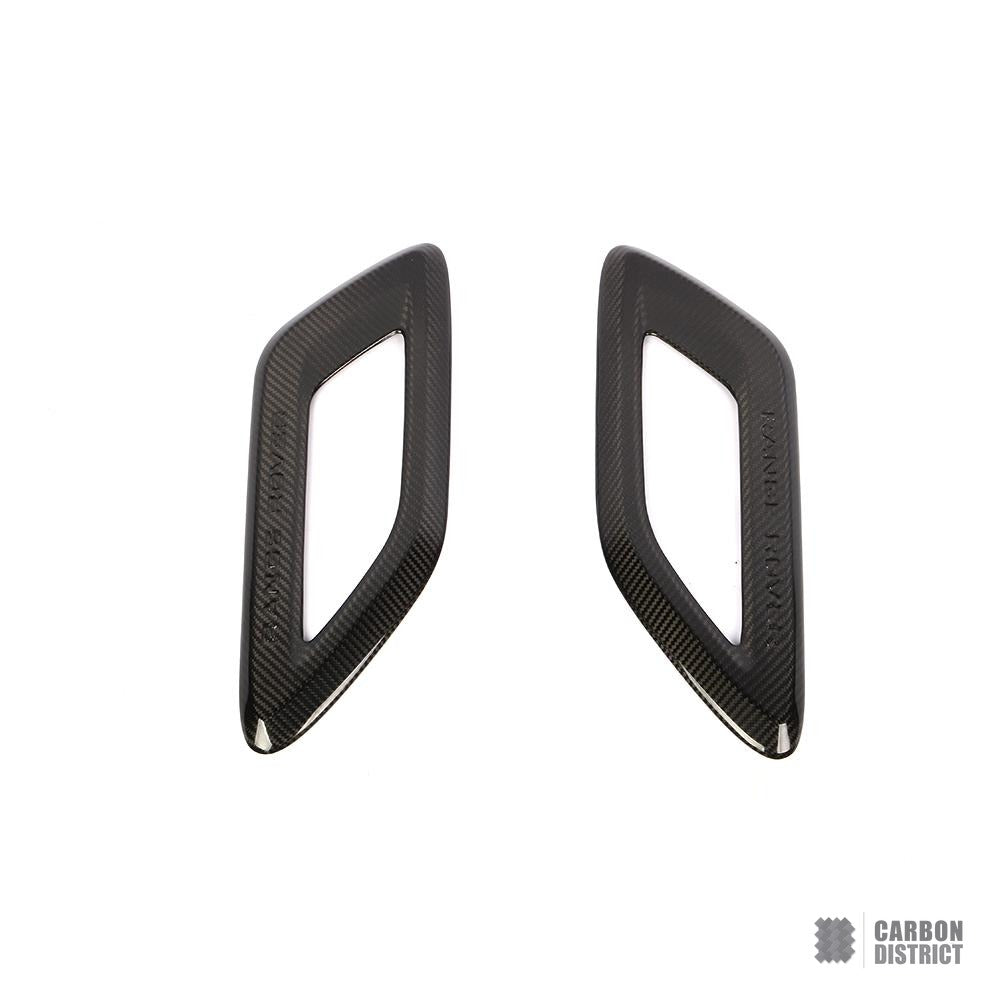 Land Rover Range Rover Sport (L494) carbon fibre vents — UV-stable gloss finish detail