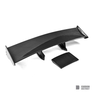 Nissan GT-R (R35) carbon fibre spoiler — UV-stable gloss finish detail