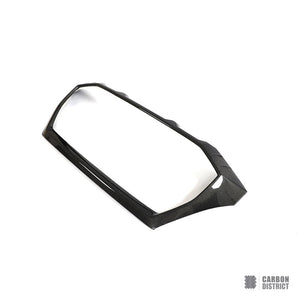 Audi RSQ8 (2021) carbon fibre front grille — UV-stable gloss finish detail