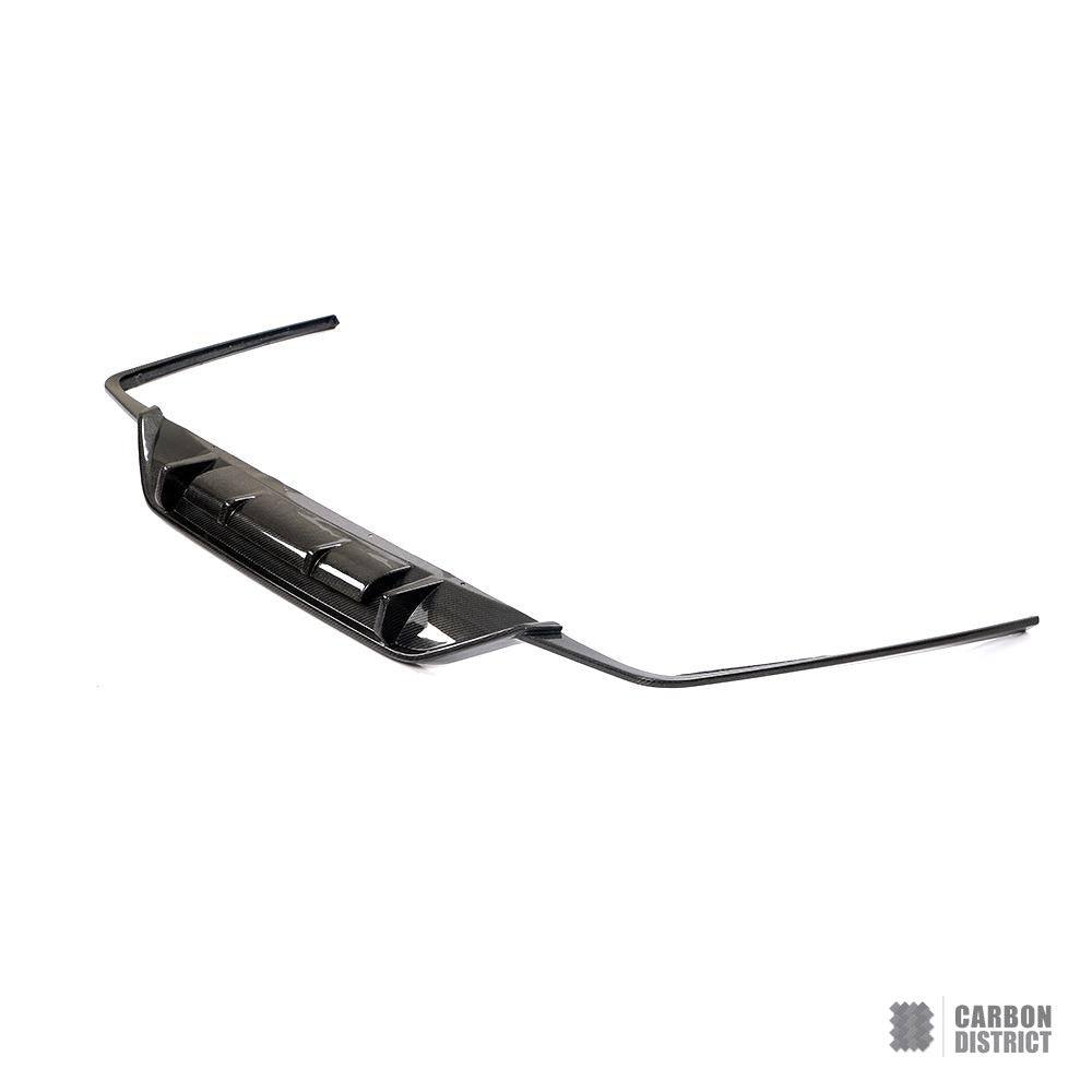 Mercedes CLS (C257) carbon fibre rear diffuser (V2) — view 4