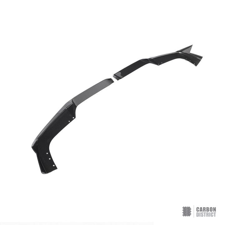 BMW X5M (F95) dry carbon fibre front lip (V1) — view 5