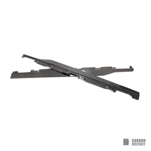 Mercedes-Benz AMG GT (C190) carbon fibre side skirts — fits 2015-2017