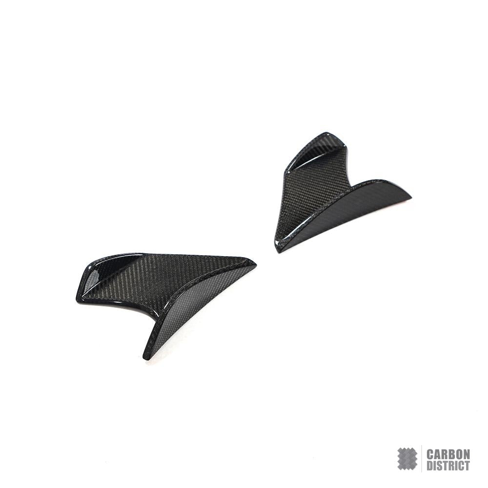 Toyota GR86 (ZN8) carbon fibre front canards — fits 2022-2023
