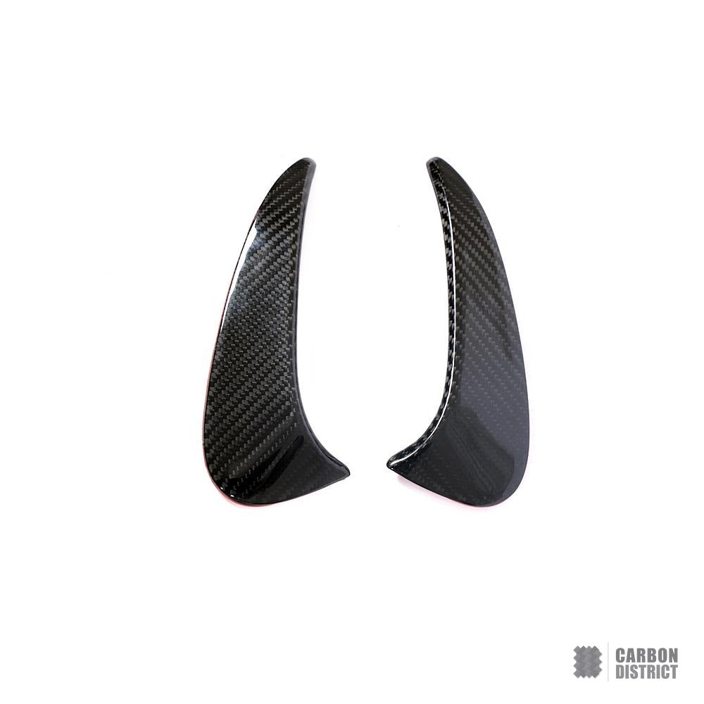 Mercedes GLA (H247 SPORT/AMG) carbon fibre front canards — fits 2020+