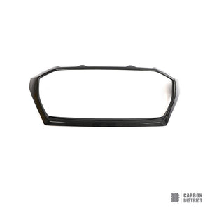 Audi RSQ8 (2021) carbon fibre front grille — full product view