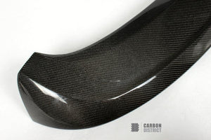 Volkswagen Polo (6R/AW) carbon fibre roof spoiler — UV-stable gloss finish