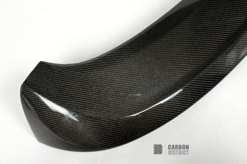 Volkswagen Polo (6R/AW) carbon fibre roof spoiler — UV-stable gloss finish