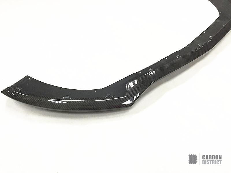 Mercedes GLA (X156) carbon fibre front lip — fits 2014-2017