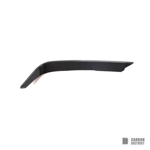 Alfa Romeo Giulia (952) carbon fibre front canards — made to order in genuine carbon fibre