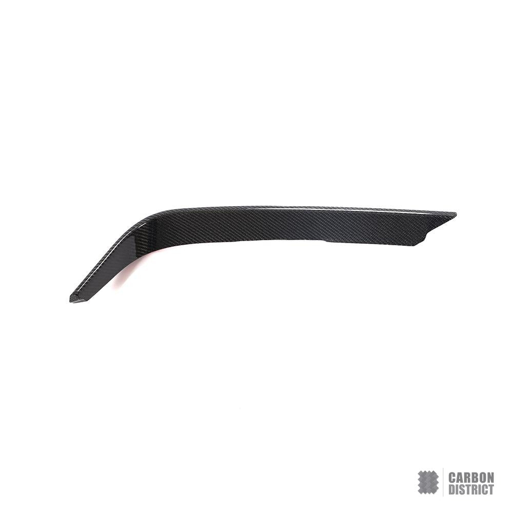 Alfa Romeo Giulia (952) carbon fibre front canards — made to order in genuine carbon fibre