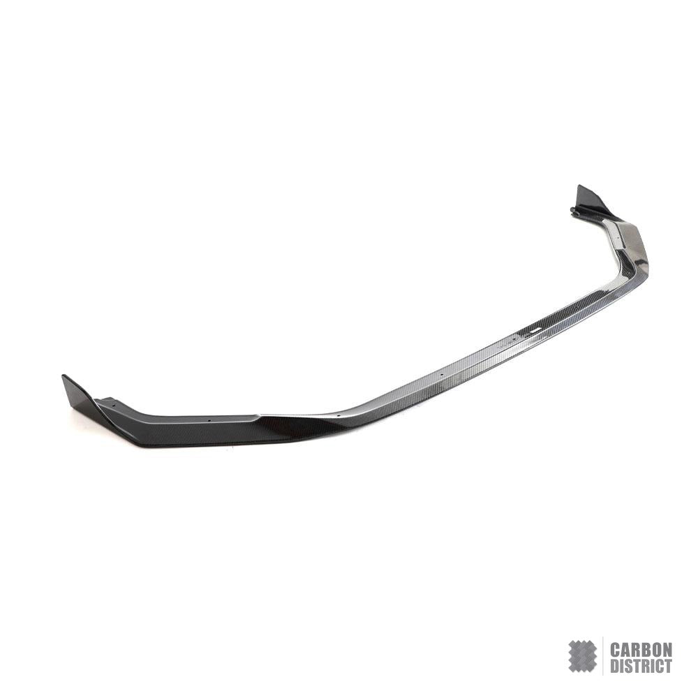 Honda Civic Type R (FL5) carbon fibre front lip — UV-stable gloss finish detail