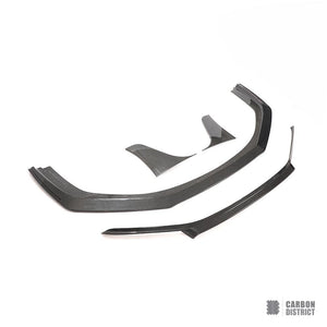 Porsche 911 (991) carbon fibre front lip — fits 2017