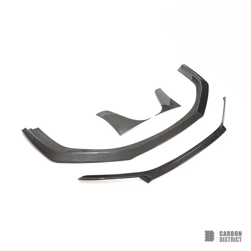 Porsche 911 (991) carbon fibre front lip — fits 2017