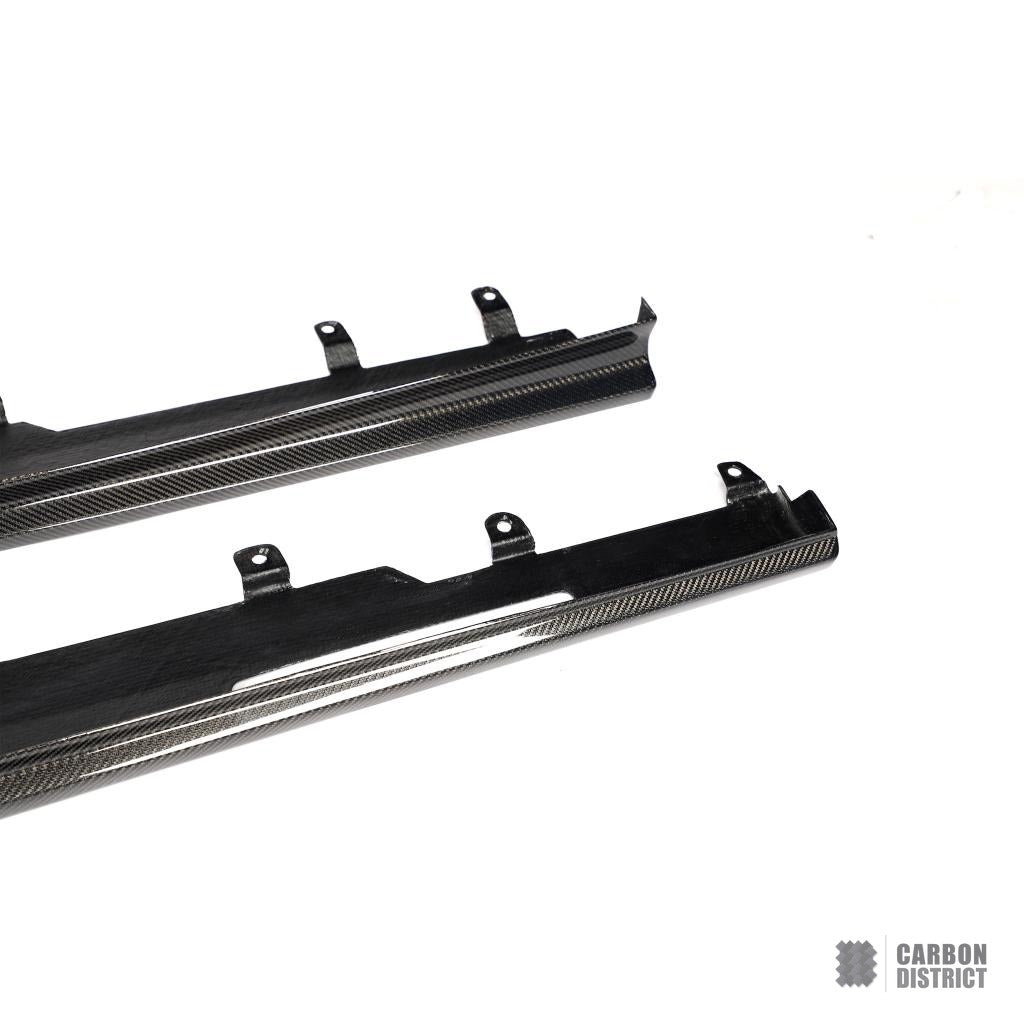 BMW X6 (G06) carbon fibre side skirts (M Sport, V1) — view 4
