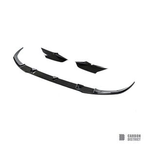BMW Z4 (G29) carbon fibre front lip — UV-stable gloss finish detail