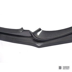 Honda Civic Saloon (FC1/FC3) carbon fibre front lip — full product view