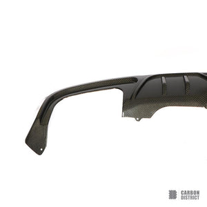 BMW X3 (G01) carbon fibre rear diffuser — full product view