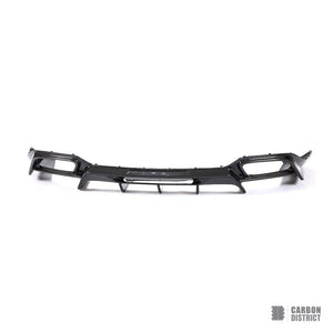 Mercedes-Benz AMG GT (C190) carbon fibre rear diffuser — UV-stable gloss finish detail