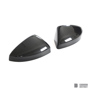 Audi R8 (4S) dry carbon fibre mirror caps