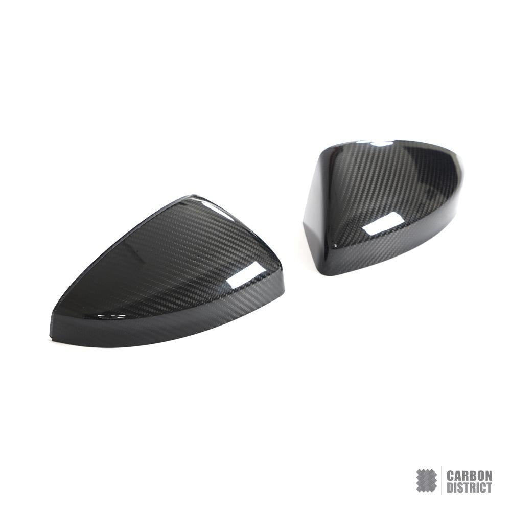 Audi R8 (4S) dry carbon fibre mirror caps