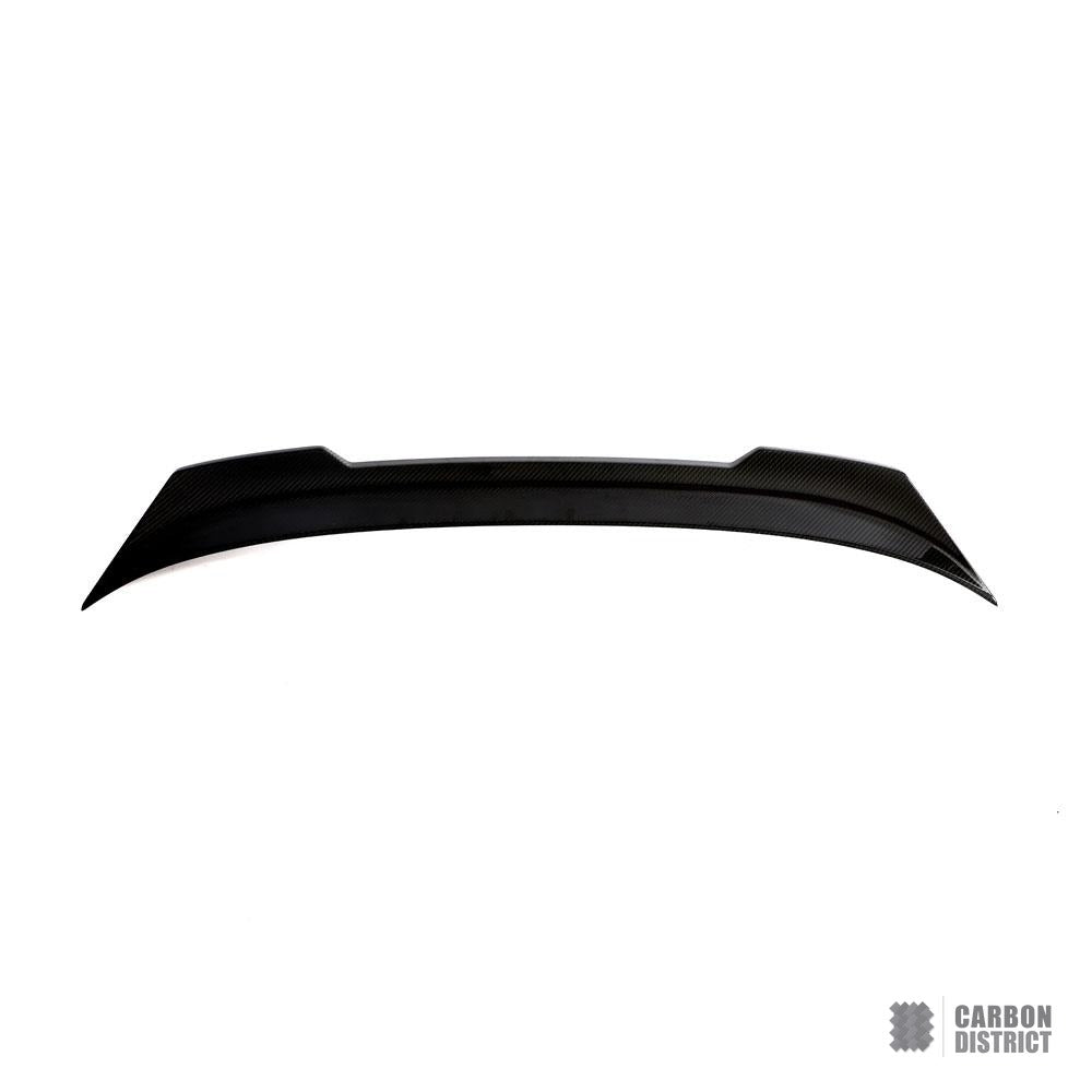 Nissan 400Z (RZ34) carbon fibre spoiler — UV-stable gloss finish detail