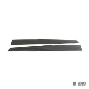 Audi RSQ8 (2021) carbon fibre side skirts — full product view