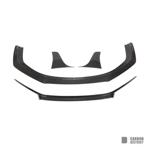 Porsche 911 (991) carbon fibre front lip — made to order in genuine carbon fibre