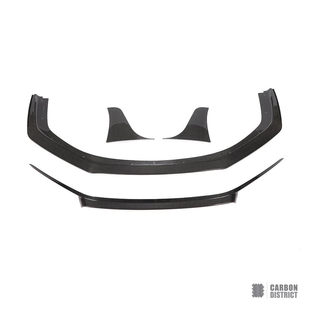 Porsche 911 (991) carbon fibre front lip — made to order in genuine carbon fibre
