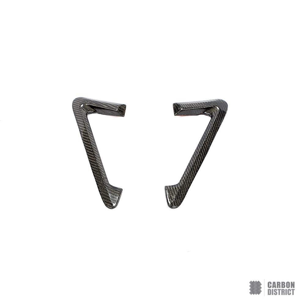 BMW X3 (G01) carbon fibre vents — 3K twill gloss finish