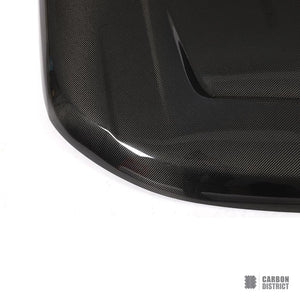 Land Rover Range Rover Sport (L494) carbon fibre bonnet — full product view