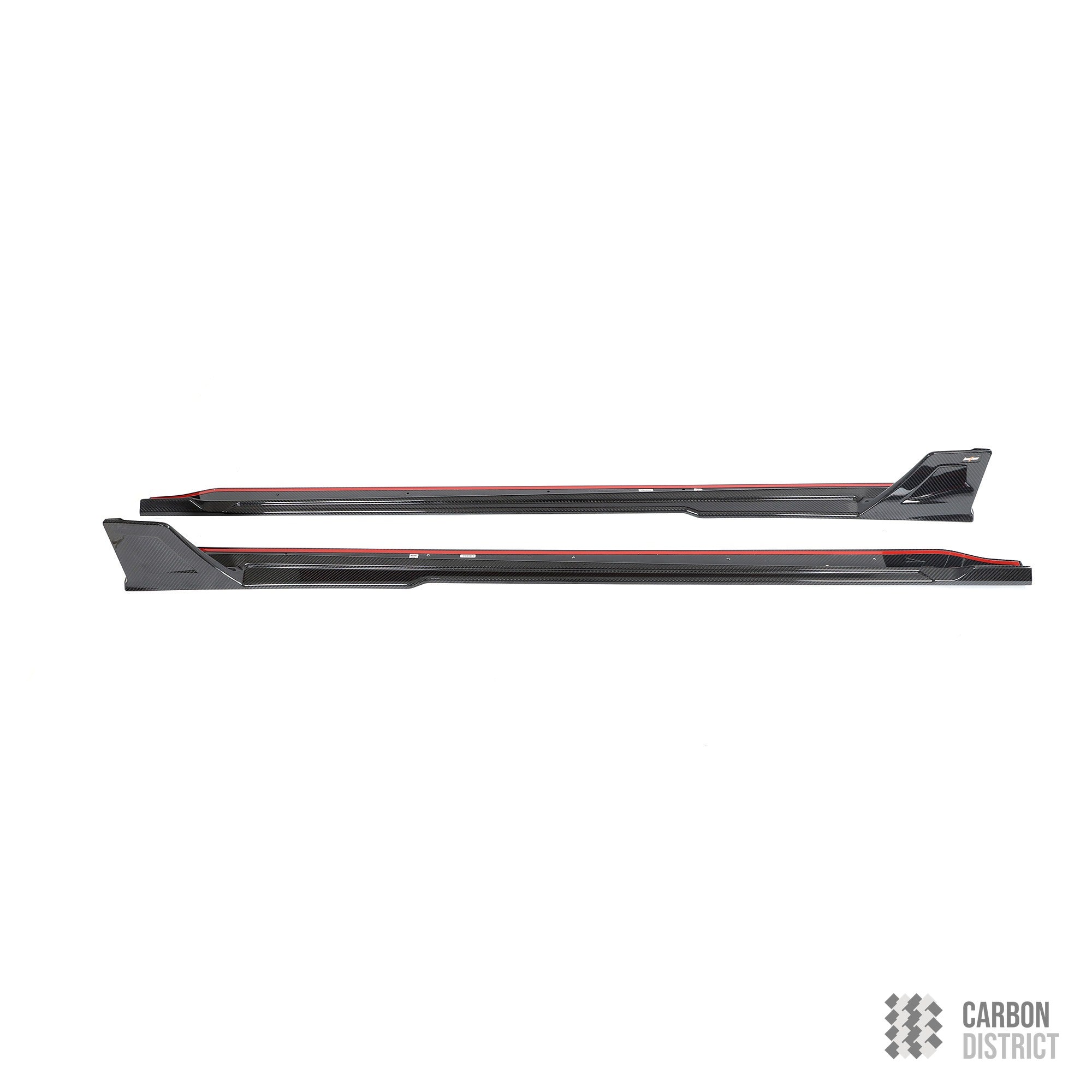 BMW M2 (G87) carbon fibre side skirts — made to order in genuine carbon fibre