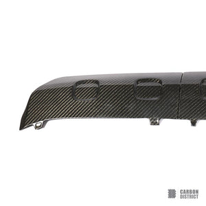 Mercedes-Benz G Class (W463) carbon fibre front lip — UV-stable gloss finish detail