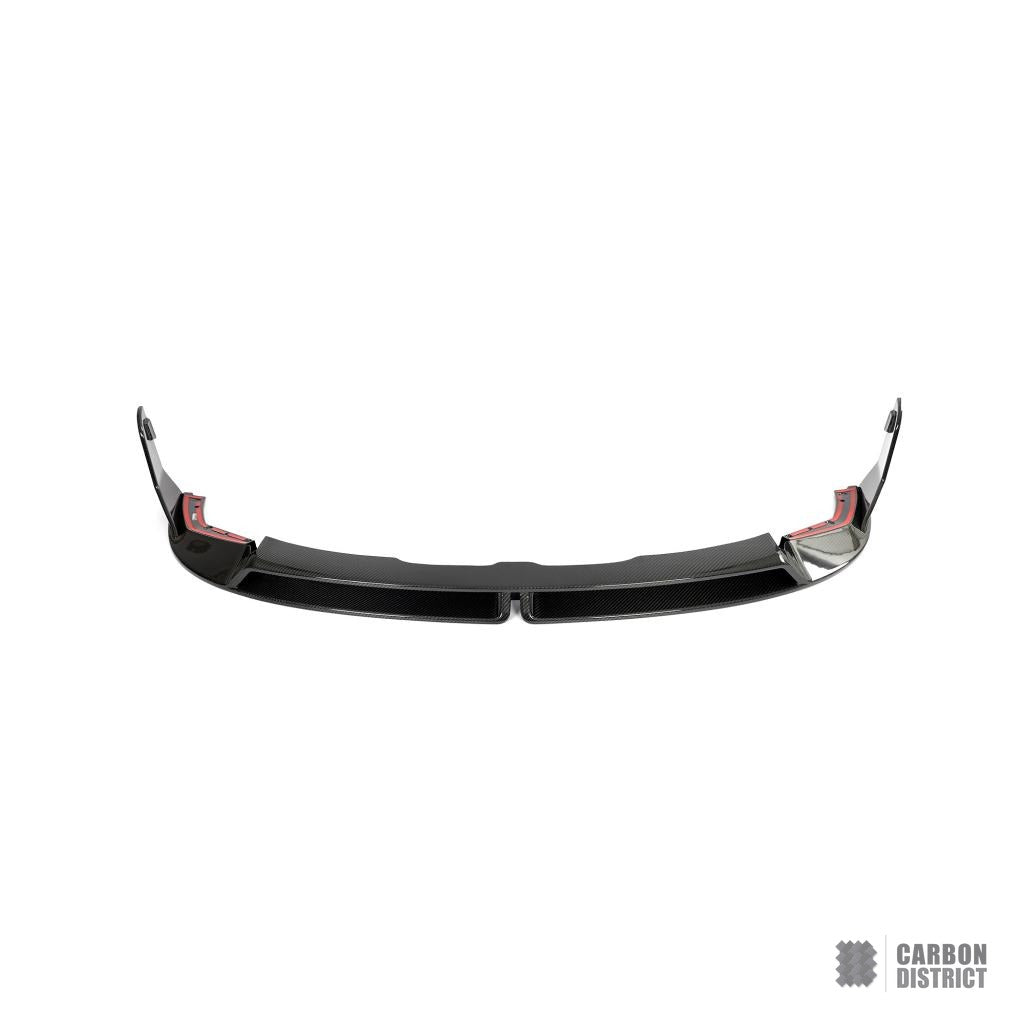 BMW M3 Touring (G81) dry carbon fibre front lip — fits 2021-2023