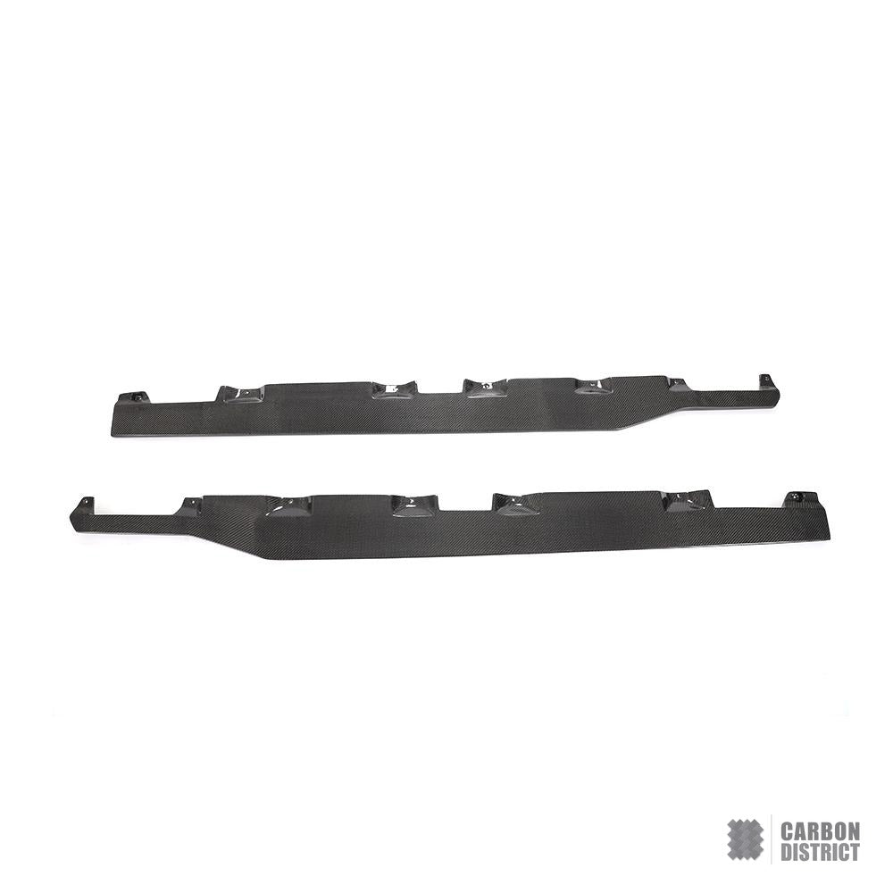 Mercedes AMG GT (C190) carbon fibre side skirts — view 4