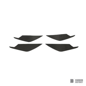 BMW M3 Touring (G81) carbon fibre front canards — view 7