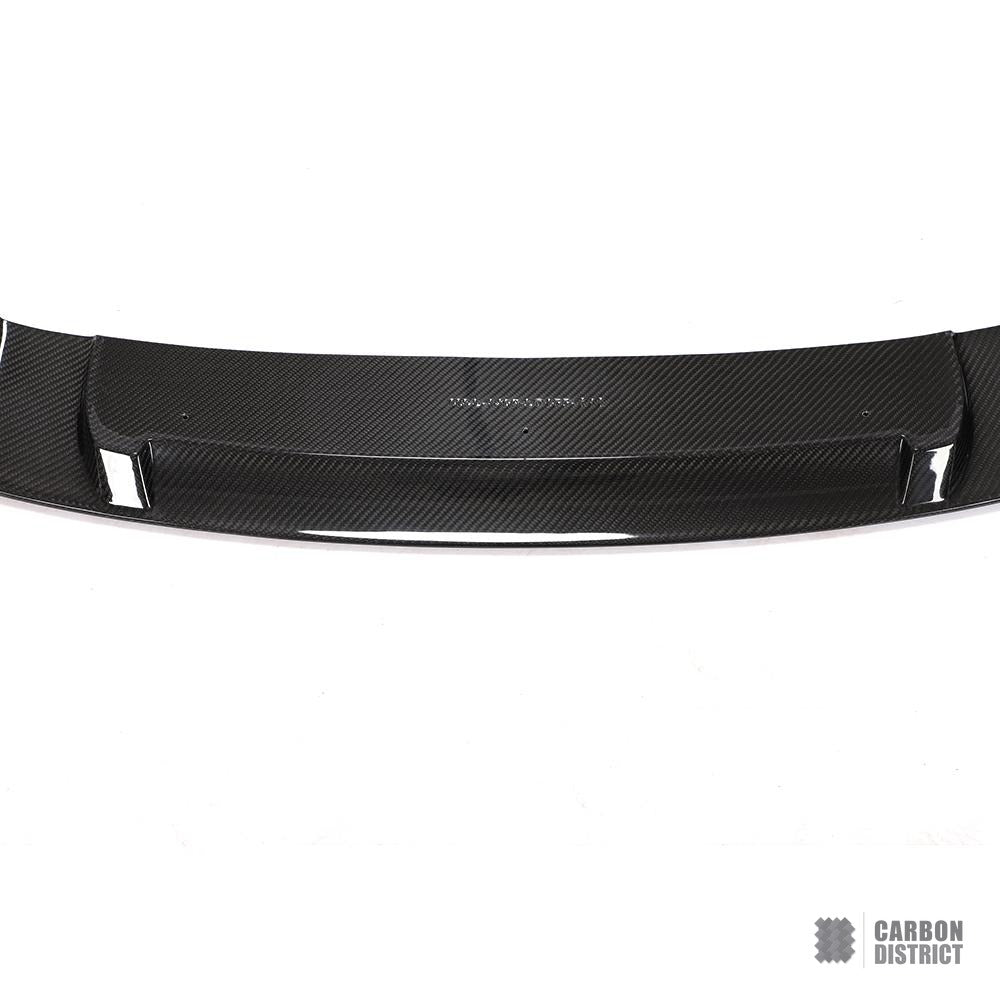 BMW 8 Series (G15/G16) carbon fibre front lip — made to order in genuine carbon fibre