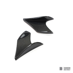 Toyota GR86 (ZN8) carbon fibre front canards — made to order in genuine carbon fibre