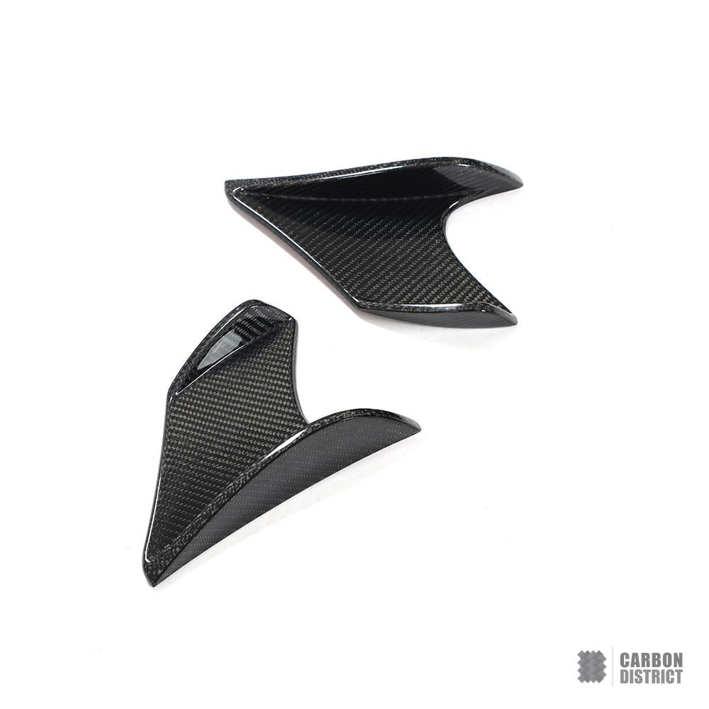 Toyota GR86 (ZN8) carbon fibre front canards — made to order in genuine carbon fibre