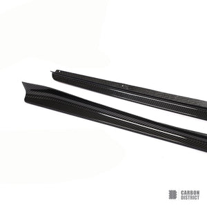 BMW M8 (F92/F93) carbon fibre side skirts — view 7