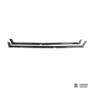 Audi RSQ8 (2021) carbon fibre side skirts — view 8