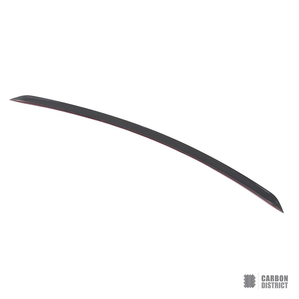 Mercedes E63 (W213) carbon fibre spoiler — made to order in genuine carbon fibre