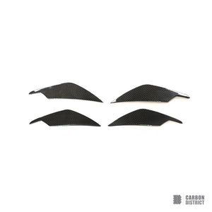BMW M3 Touring (G81) carbon fibre front canards — view 8