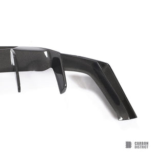 Mercedes-Benz AMG GT (C190) carbon fibre rear diffuser — full product view