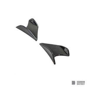 Toyota GR86 (ZN8) carbon fibre front canards — UV-stable gloss finish detail