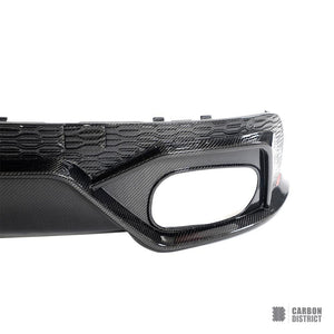 Audi RSQ8 (2021) carbon fibre rear diffuser — full product view