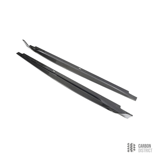 Audi A5/S5 Sportback (B9.5) carbon fibre side skirts — UV-stable gloss finish