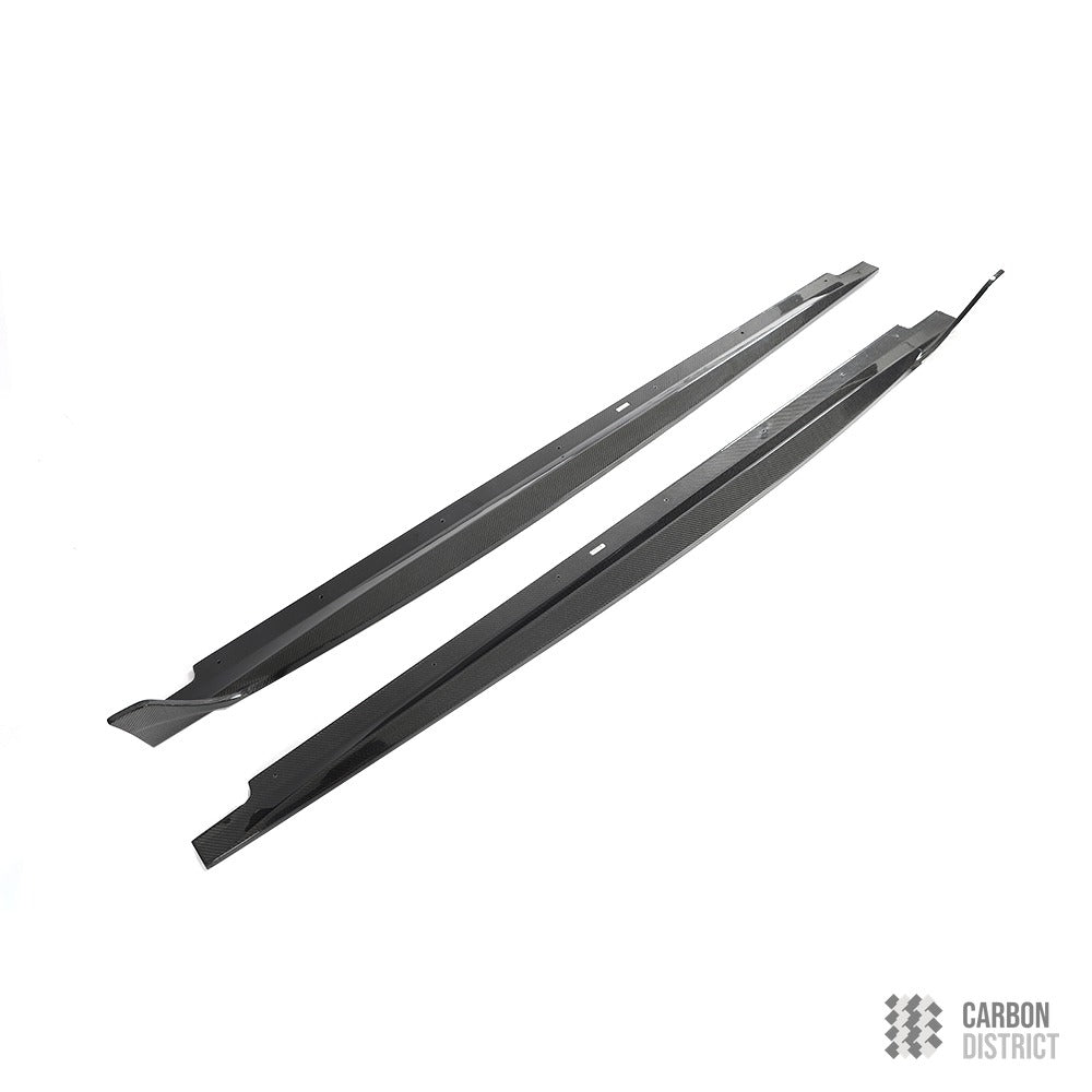 Audi A5/S5 Sportback (B9.5) carbon fibre side skirts — fits 2016-2025