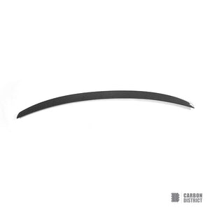 BMW 7 Series (G11/G12) carbon fibre spoiler — full product view