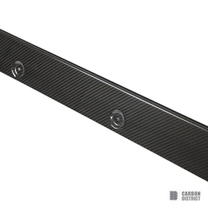 BMW M3 Touring (G81) dry carbon fibre side skirts — view 7