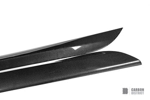 BMW 3 Series Gran Turismo (F34) Carbon Fibre Side Skirts (V2)